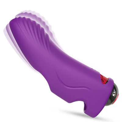 Đồ chơi massage cơ thể cho người lớn bằng ngón tay rung mini có thể sạc lại không dây