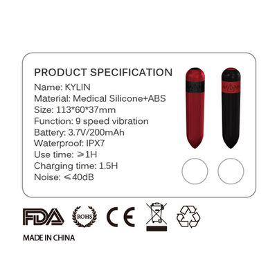 Đồ chơi tình dục mát xa tuyến tiền liệt Phích cắm hậu môn bằng silicon có điều khiển từ xa