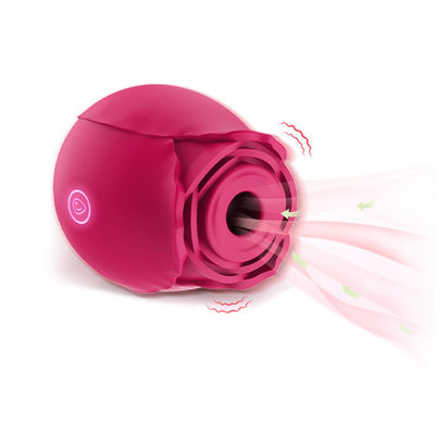 10 chế độ Rose âm vật bú rung Máy rung bú có thể sạc lại cho nữ