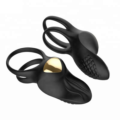 80 phút mềm silicon dương vật tay áo rung tình yêu dương vật vòng ROHS FCC