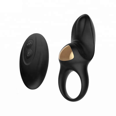 Đồ chơi tình dục vòng dương vật không dây 10 tốc độ Máy rung âm vật điều khiển từ xa