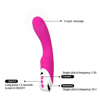Silicone Rung Dido Điểm G Chèn Máy rung massage âm đạo từ xa không dây