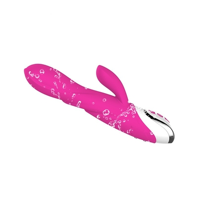 Sưởi ấm Máy rung điểm G Silicone có thể sạc lại Máy rung âm đạo không thấm nước Máy kích thích âm vật cho nữ
