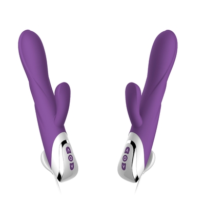 Sưởi ấm Máy rung điểm G Silicone có thể sạc lại Máy rung âm đạo không thấm nước Máy kích thích âm vật cho nữ