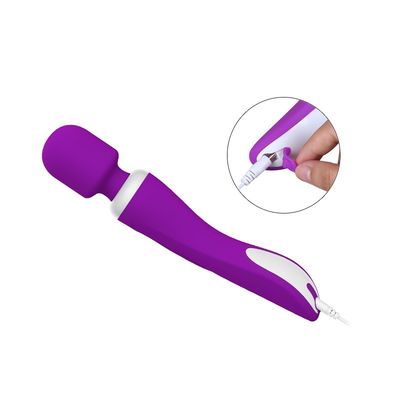 Đồ chơi kích thích âm vật bằng điện silicon Đồ chơi kích thích âm vật cầm tay Đũa phép mát xa Đồ chơi khoái cảm tình dục