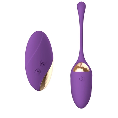 Người phụ nữ Silicone âm hộ Máy rung tình yêu Trứng hậu môn Sạc USB Điều khiển từ xa không dây