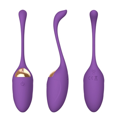 Người phụ nữ Silicone âm hộ Máy rung tình yêu Trứng hậu môn Sạc USB Điều khiển từ xa không dây