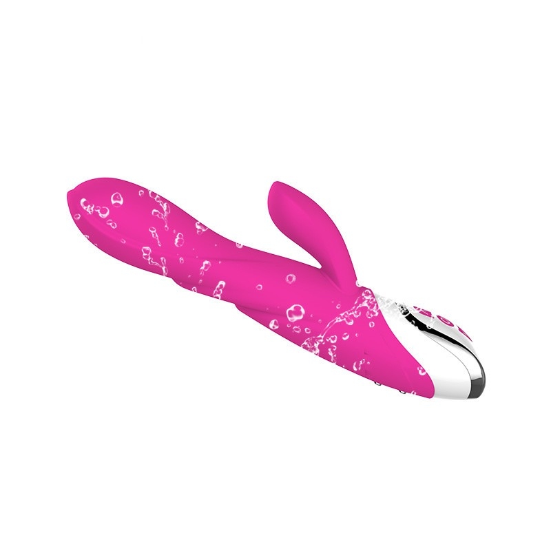 Sưởi ấm Máy rung điểm G Silicone có thể sạc lại Máy rung âm đạo không thấm nước Máy kích thích âm vật cho nữ
